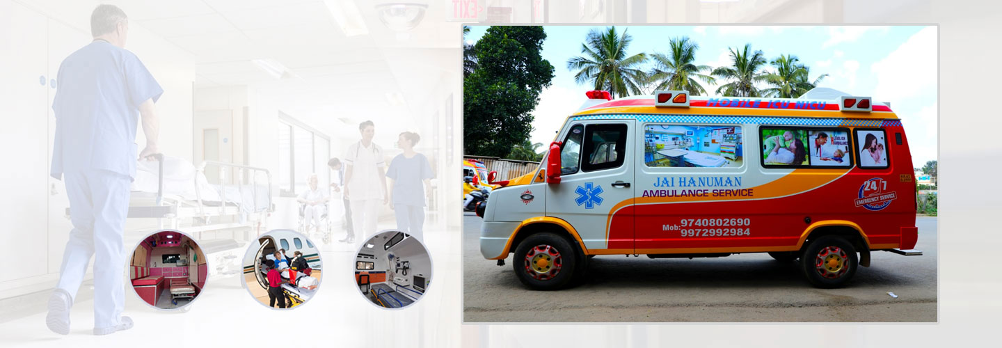 Jai Hanuman Ambulance bangalore, 24/7 ambulance service in Yeshwanthpur