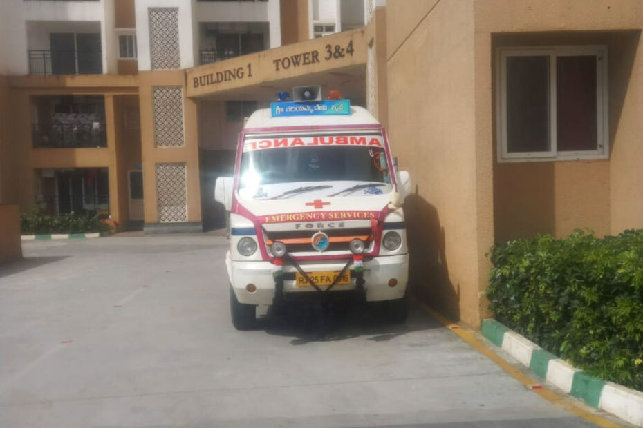 Best Ambulance Rental Services for Apartments in Bangalore, Call 09740802690